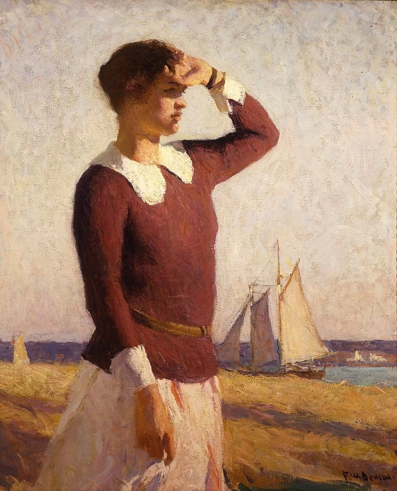 L'osservatrice, 1921 - Huntington Museum of Art
